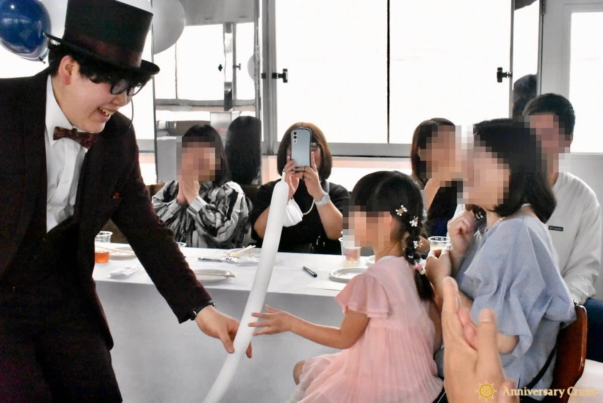 マジシャンDaiSukeのクルーズ船での余興