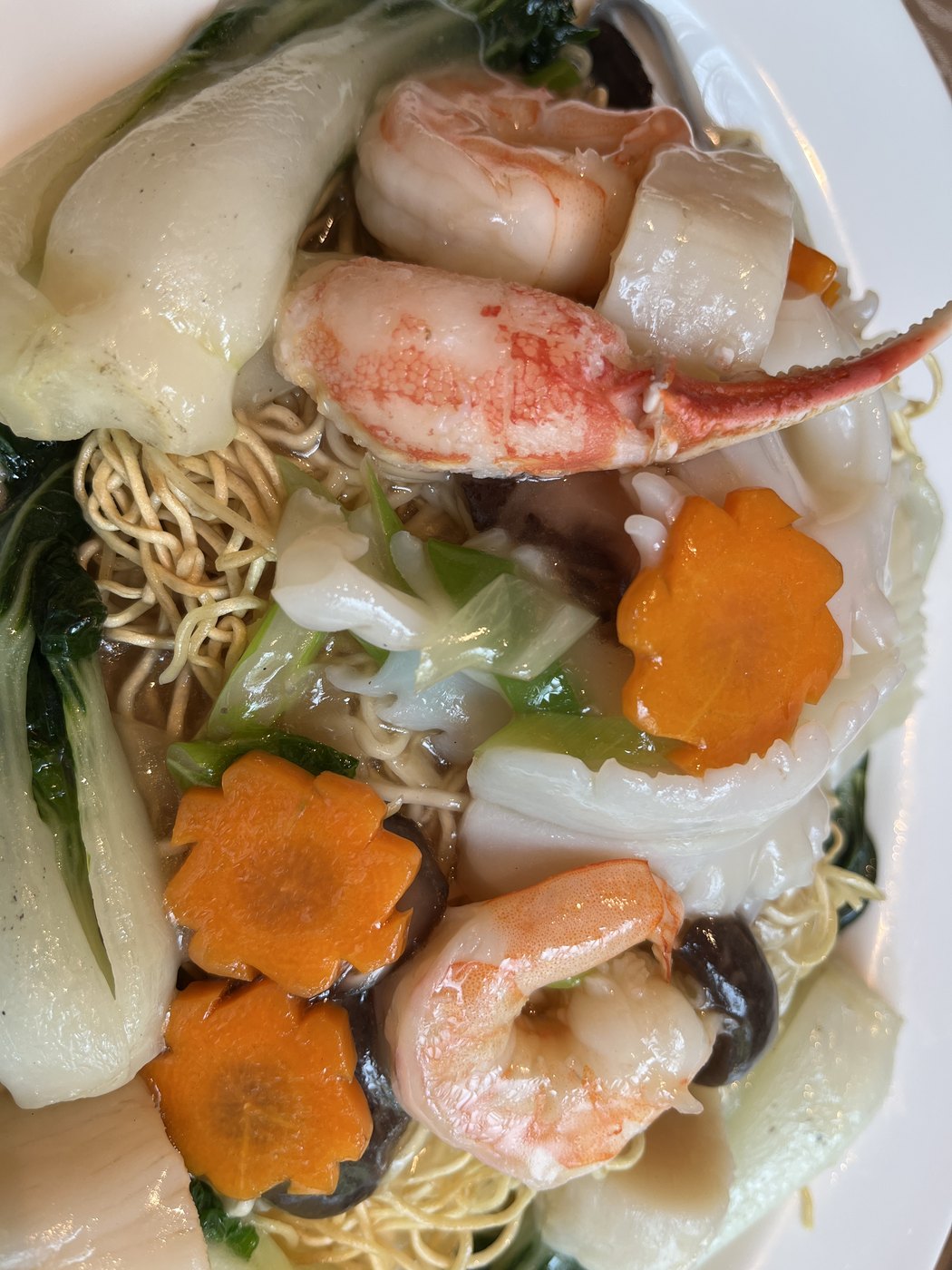 滞在中にいただいた海鮮のお料理